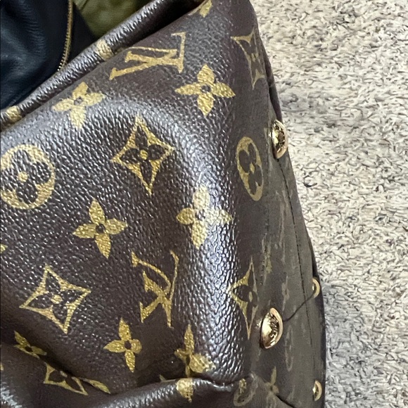 3346 Louis Vuitton Monogram Handbag Pallas MM - Picture 6 of 12